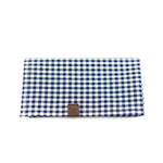 Navy Gingham Bandana